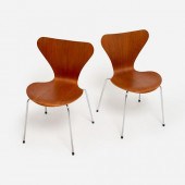 ARNE JACOBSEN PAIR OF FRITZ HA