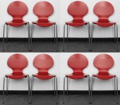 ARNE JACOBSEN RED SERIES 7 SID