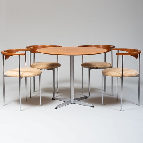 ARNE JACOBSON FOR FRITZ HANSEN TEAK