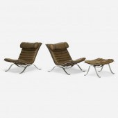 Arne Norell. Ari lounge chairs