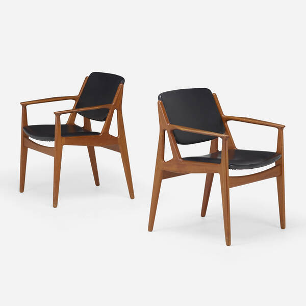 Arne Vodder. Armchairs, pair. 1955,