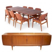 ARNE VODDER DANISH DINING ROOM