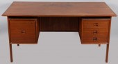 ARNE VODDER TEAK DESK, CIRCA 1