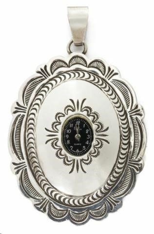 ARNOLD BLACKGOAT NAVAJO STERLING
