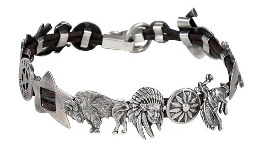 ARNOLD GOLDSTEIN SILVER CONCHO