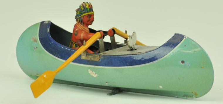 ARNOLD INDIAN AT CANOE Germany c.