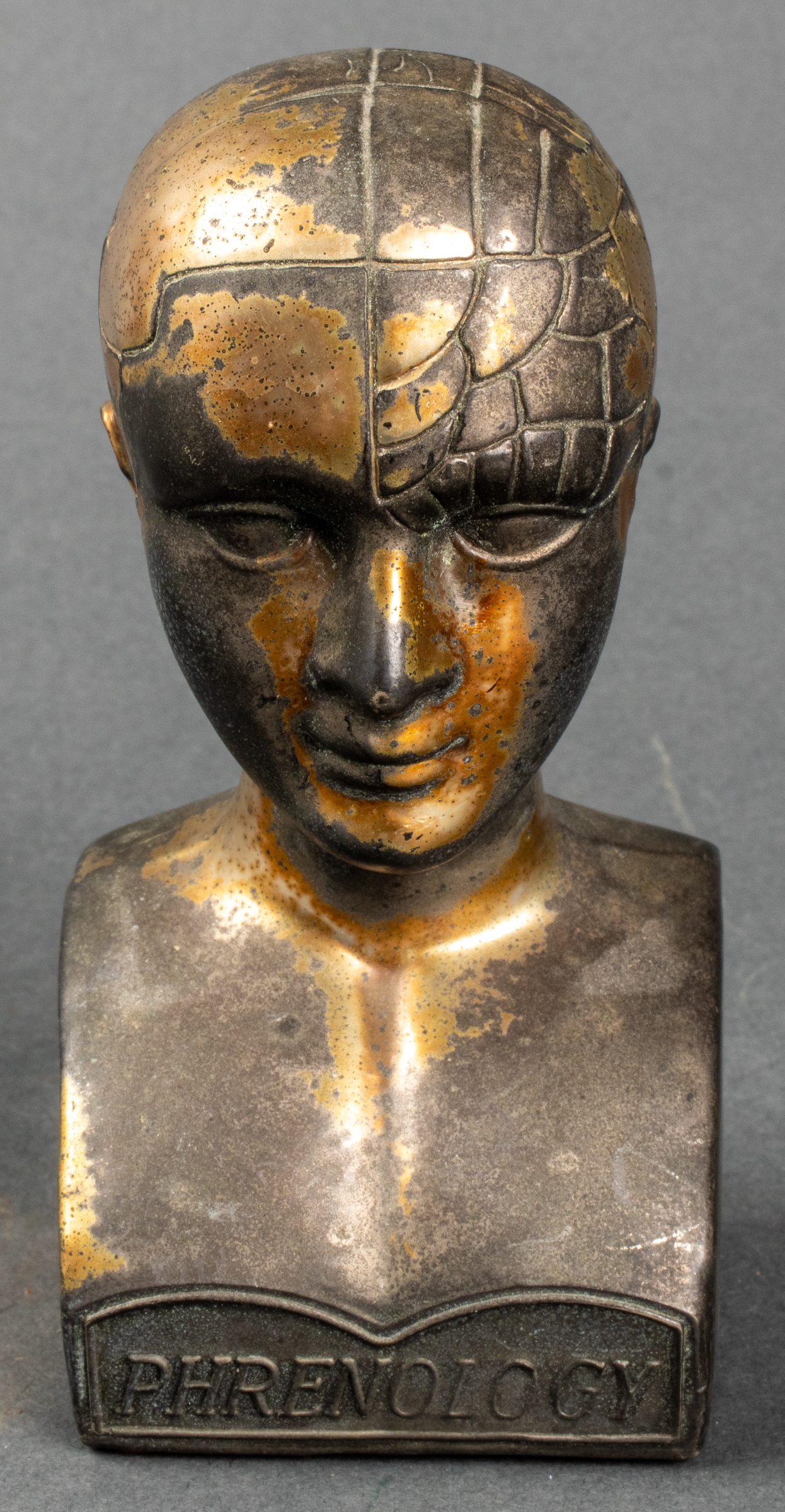 ARNOLD LTD CAST METAL PHRENOLOGY