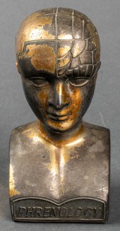 ARNOLD LTD CAST METAL PHRENOLO