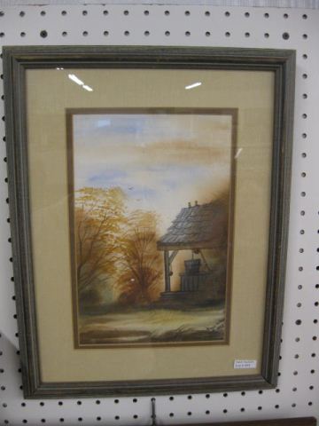 Arnold McDowell Watercolor Well
