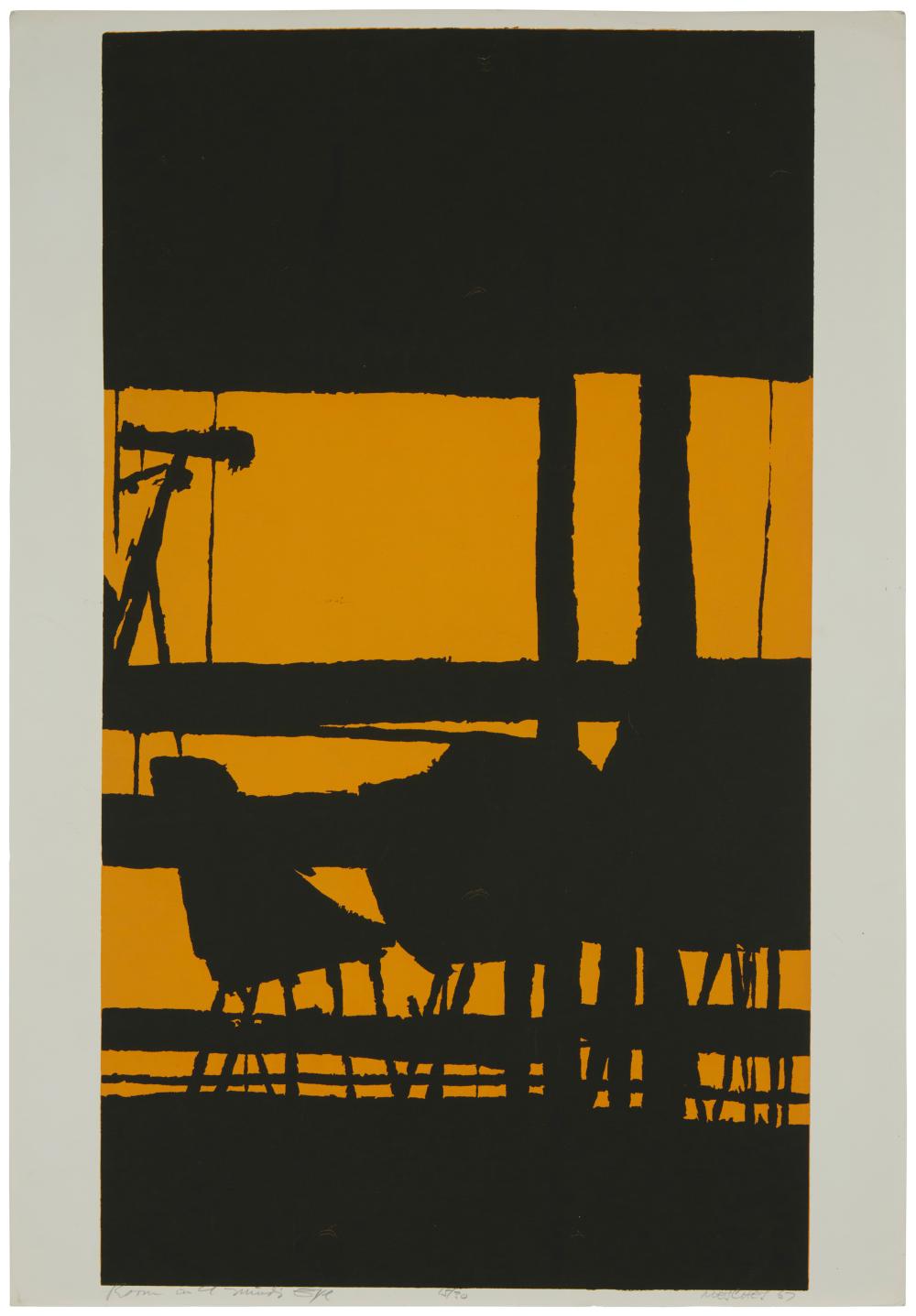 ARNOLD MESCHES (1923-2016), "ROOM