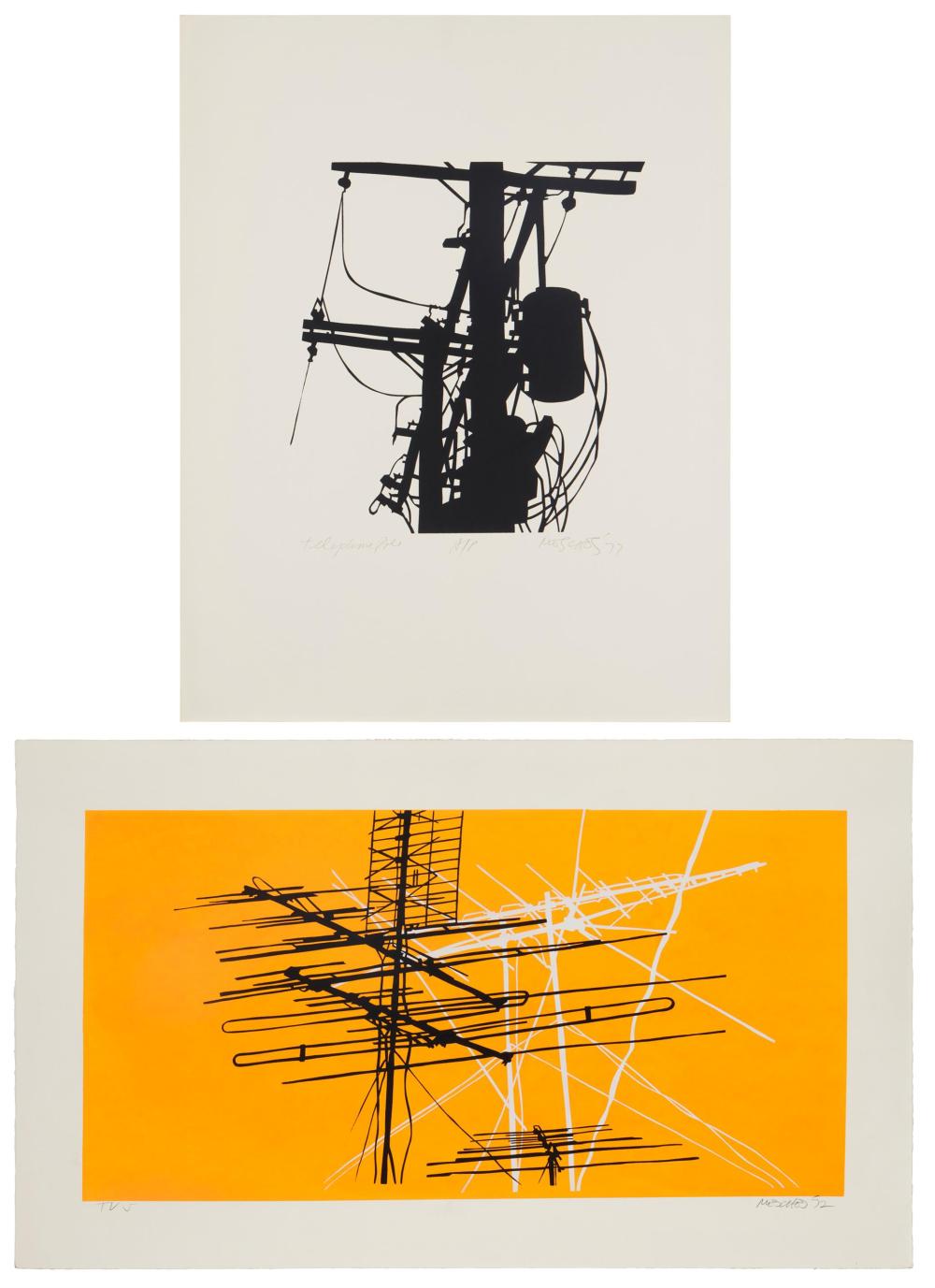 ARNOLD MESCHES, (1923-2016), "TV