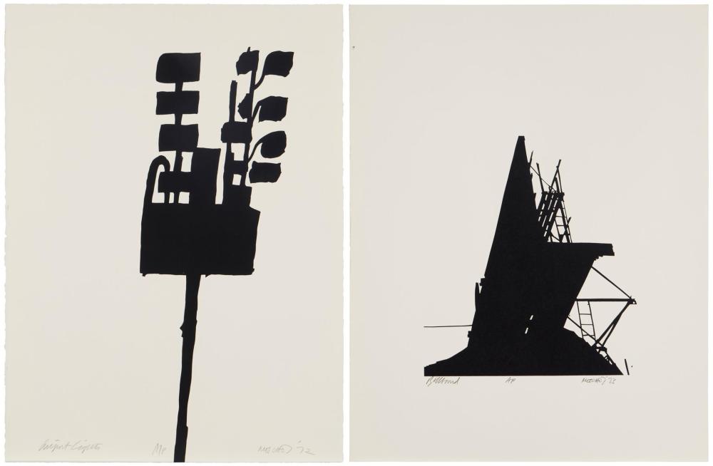 ARNOLD MESCHES (1923-2016), TWO