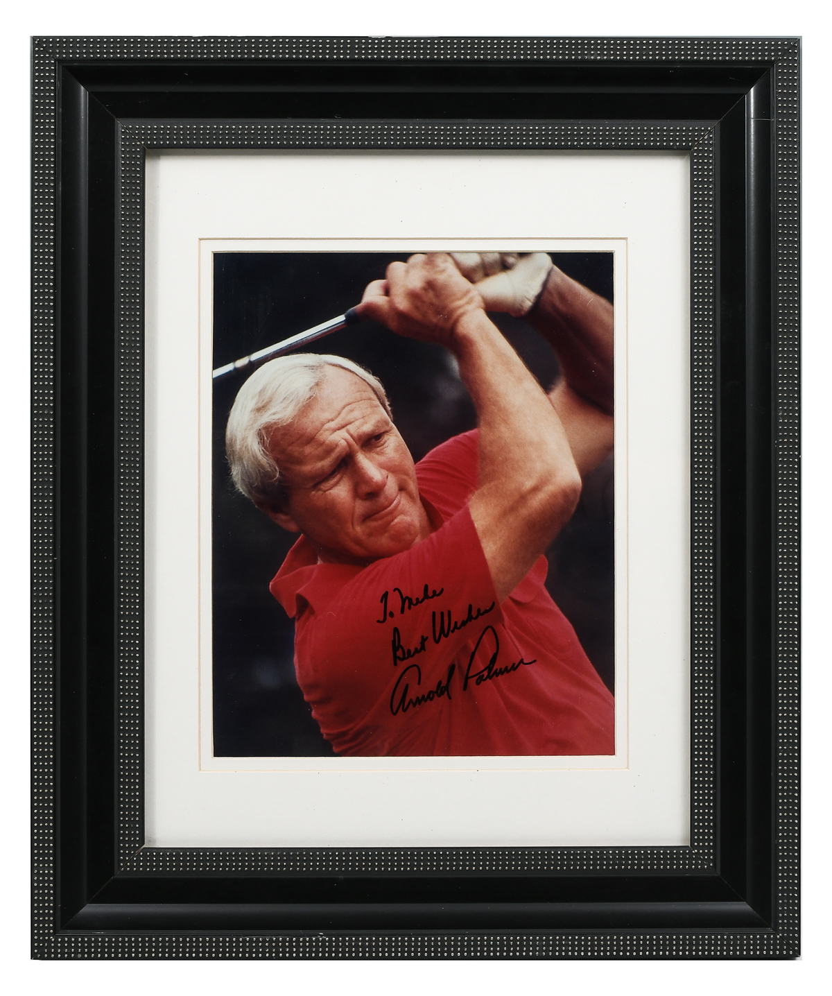 ARNOLD PALMER AUTOGRAPHED PHOTO: