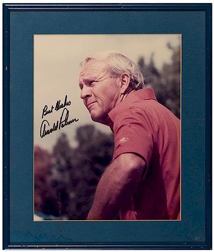 ARNOLD PALMER SIGNED PORTRAIT