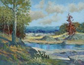 ARNOLD VAIL (1922-1995) RIVER