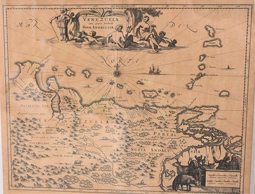 ARNOLDUS MONTANUS (DUTCH, 1625 -