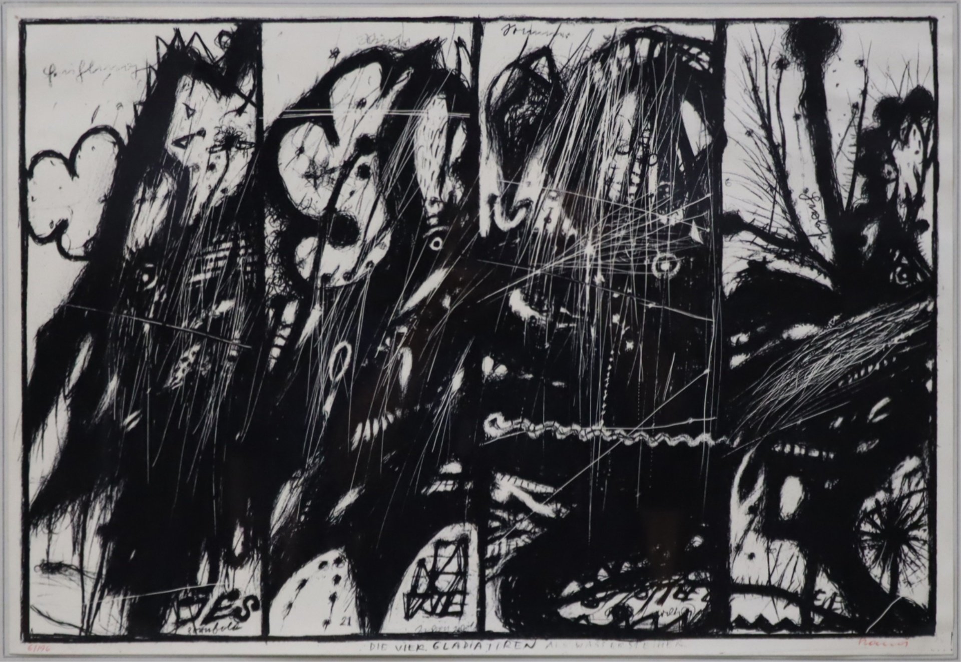 ARNULF RAINER (AUSTRIAN, B.1929).