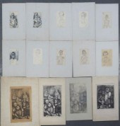 ARONSON David. 14 Works on Pap