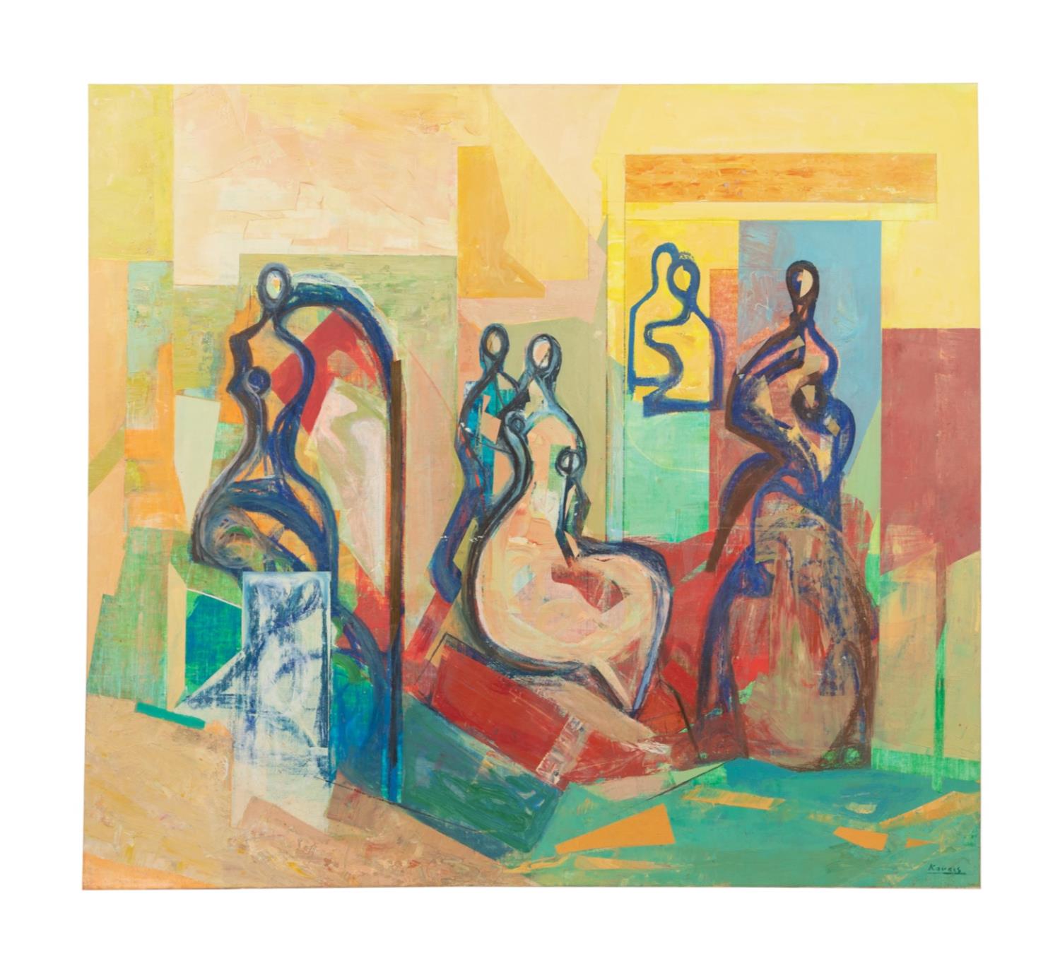 ARPAD KOVACS 'FIGURES IN SPACE'