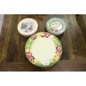 Array of Tommy Bahama plates,