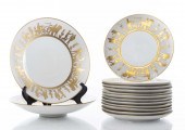 ARRIGO FINZI GILT PORCELAIN GR