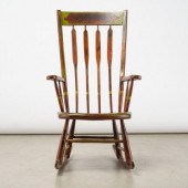 ARROWBACK ROCKING ARMCHAIR, KI