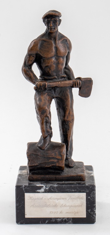 ARRULI THE LOGGER BRONZE