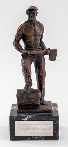 ARRULI THE LOGGER BRONZE