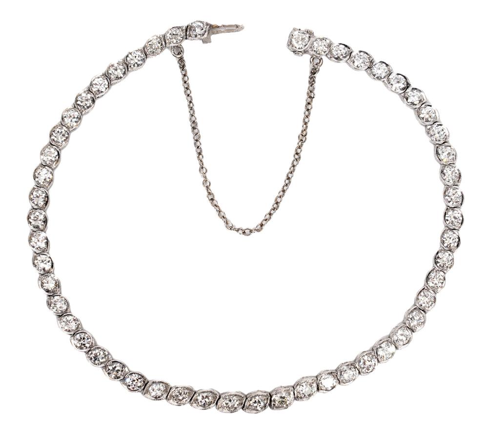 ART DECO 3.5CT. DIAMOND TENNIS