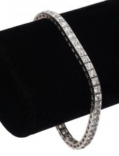 ART DECO 7.50 CT. DIAMOND & PL