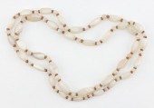 ART DECO AGATE BEAD NECKLACE 1