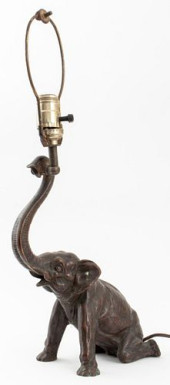 ART DECO ANIMALIER ELEPHANT BR