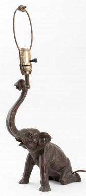 ART DECO ANIMALIER ELEPHANT BR