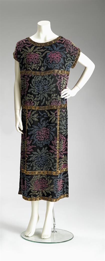 Art Deco beaded dress    1920s   