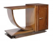 ART DECO BENTWOOD CONSOLE CABI