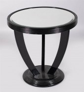 ART DECO BLACK LACQUER OCCASIO