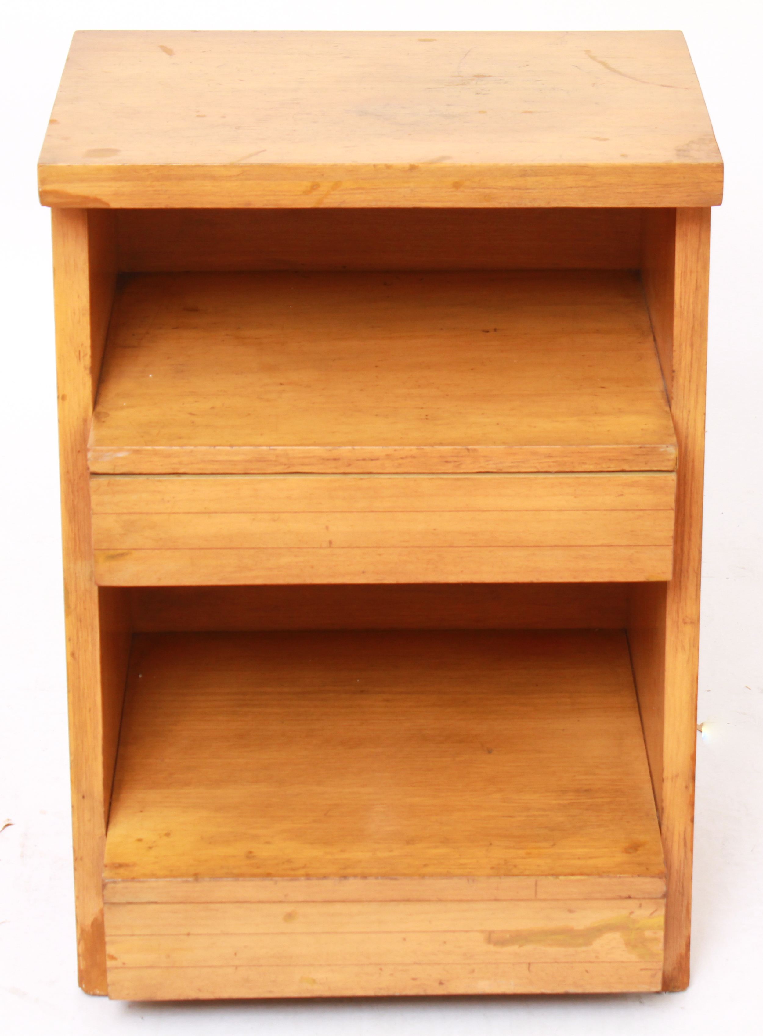 ART DECO BLONDE WOOD SIDE OR