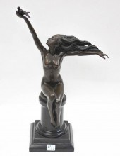 ART DECO BRONZE AFTER A.GENNAR