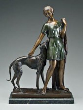 Art Deco bronze, Ignacio Gallo