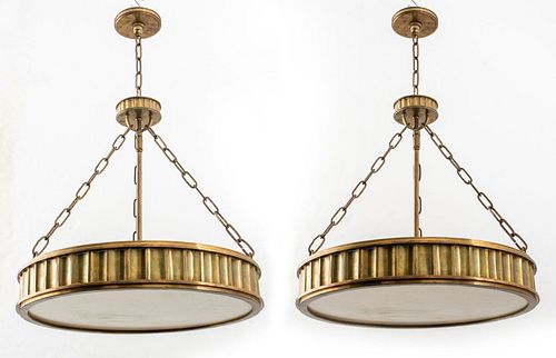 ART DECO BRONZE PENDANT