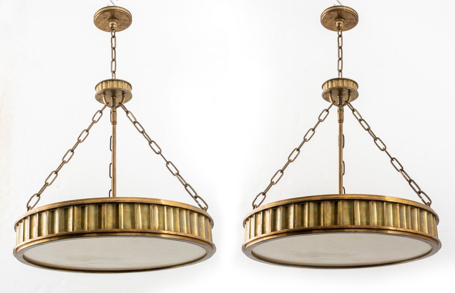 ART DECO BRONZE PENDANT