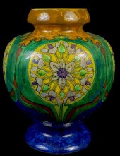 ART DECO BULBOUS ROZENBURG POT