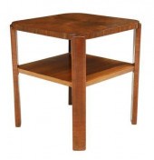 ART DECO BURLWOOD SQUARE TWO-T