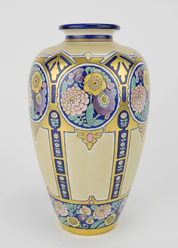 ART DECO CERAMIC VASEArt Deco