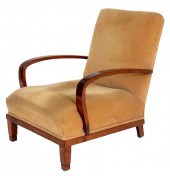 ART DECO CHAIR IN STAINED FRUI