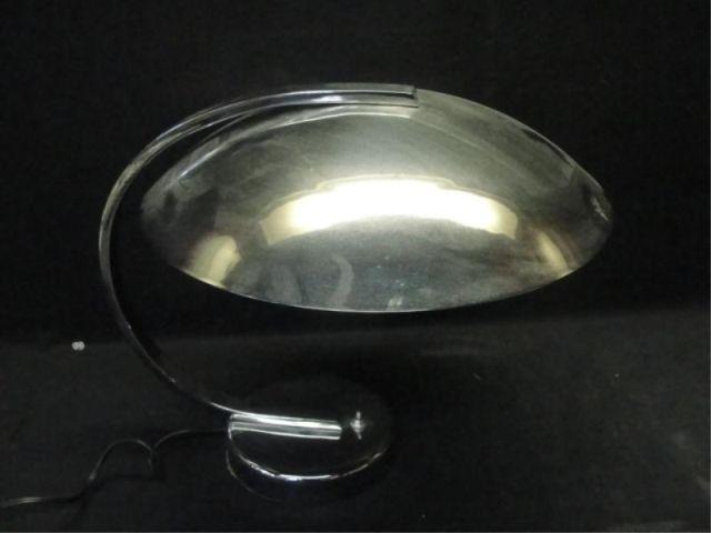 Art Deco Chrome Desk Lamp. From a