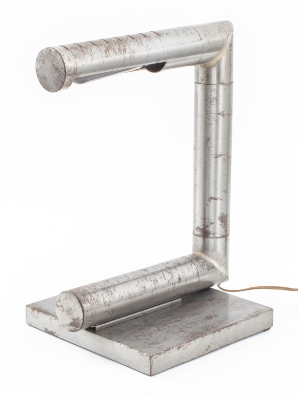 ART DECO CHROMED METAL ADJUSTABLE