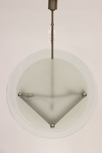 ART DECO CLEAR & FROSTED GLASS