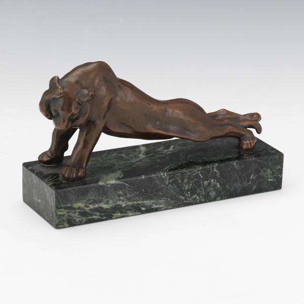ART DECO COLD PAINTED COPPER