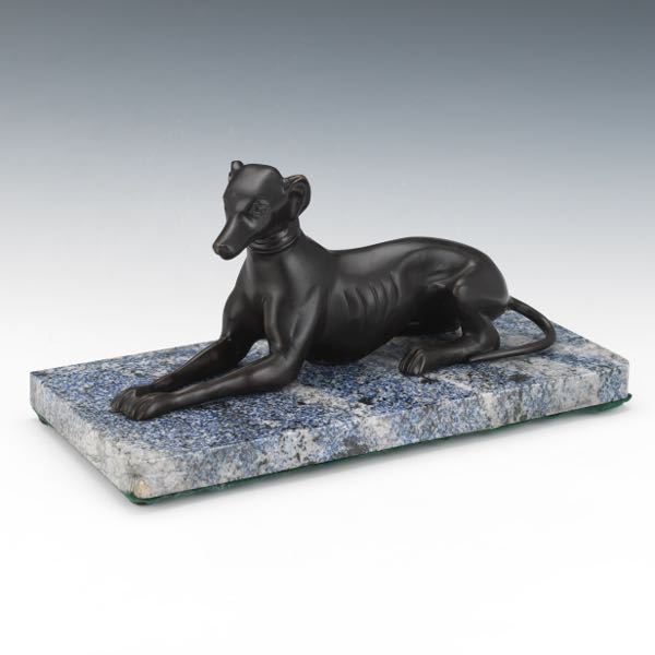 ART DECO COLD PAINTED METAL